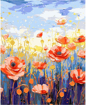 Malowanie Po Numerach Podobrazie 40x50 Cm Niki4 Maki