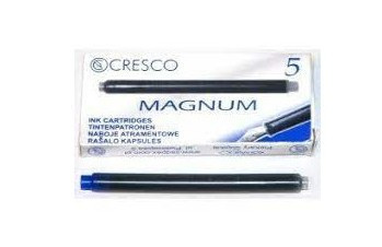 Cresco Naboje Do Piór Długie Niebieskie 5 Szt. Magnum