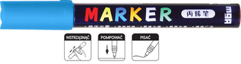 M&G Marker Akrylowy 2mm Lazurowy S603