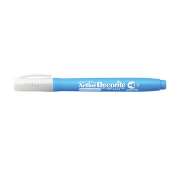 Shachihata Marker Artline Decorite 1 Mm Metallic Blue