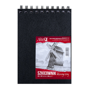 Koh-i-noor Szkicownik Na Spirali Po Krótkim Boku B6 98 G. 80 Ark.