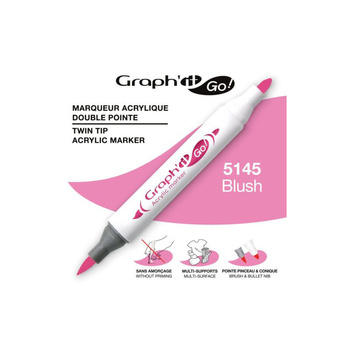 Graph'it Go! Marker Akrylowy Dwustronny Blush 5145