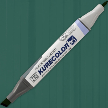 Kuretake Marker Kurecolor Twin Marine Green 539
