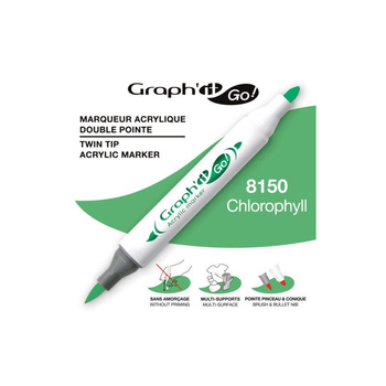 Graph'it Go! Marker Akrylowy Dwustronny Chlorophyll 8150
