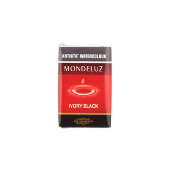 Koh-i-noor Farba Akwarelowa Mondeluz 1636815 Ivory Black 815 8 G.
