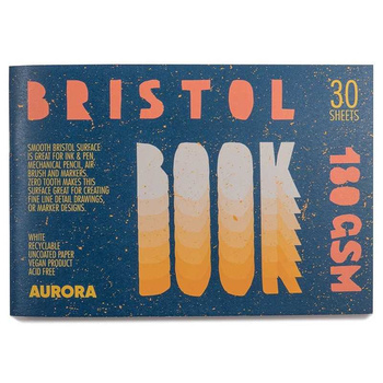 Aurora Szkicownik Bristol 16,6x24,4cm 180g 30a 558005256