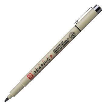 Sakura Pigma Graphic 2 Black XSDK249