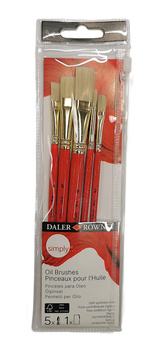 Rowney Zestaw Pędzli 5szt Syntetycznych 216640500