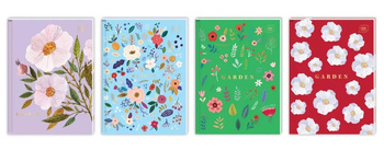 Interdruk Brulion A4 96k. Kratka HS Garden