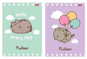 Pusheen Zeszyt Kratka A4 32k.