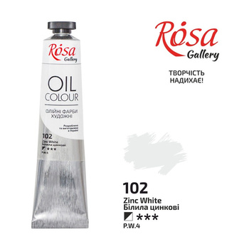 Rosa Gallery Farba Olejna Zink White 102 45 Ml