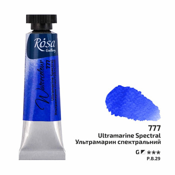 Rosa Gallery Farba  Akwarelowa  Ultramarine Spectral  777 10 Ml Tuba