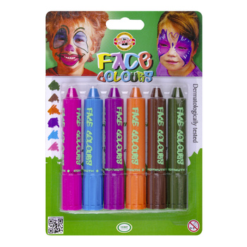 Koh-i-noor Kredki Do Malowania Twarzy 4610 Kpl. 6 Kolorów