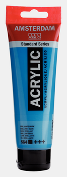 Talens Farba Akrylowa Amsterdam Standard 120ml 564 Brilliant Blue 17095642
