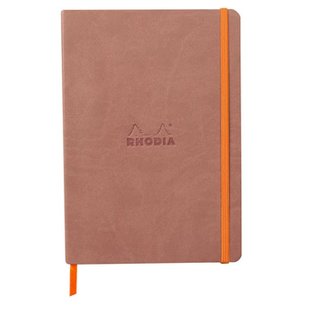 Rhodia Notes A5 90g 80k Miękka Oprawa Linia Rosewood
