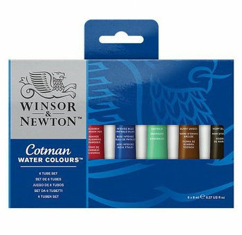 Winsor & Newton Cotman Farby Akwarelowe W Tubkach 6x8 Ml