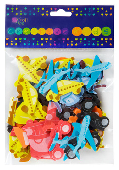 Dp Craft Naklejki Z Pianki Transport 53 Szt.