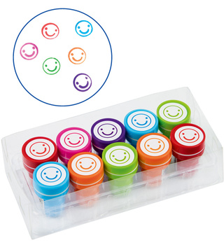 Fiorello Pieczątki Buźka Uśmiech 10szt 170-2493