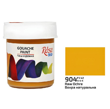 Rosa Studio Farba Gwaszowa Raw Ochre 904 40 Ml