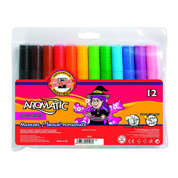 Koh-i-noor Flamastry Zapachowe 7718/5ab 12 Kolorów