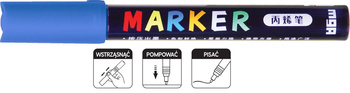 M&G Marker Akrylowy 2mm Niebieski S600