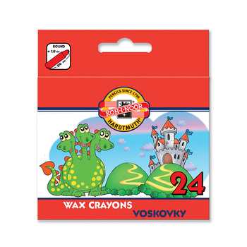 Koh-I-Noor Kredki Woskowe 8234 24 Kolory