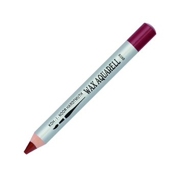 Koh-i-Noor Kredka Wax Aquarell 8280 - 8 Bordeaux Red 