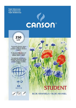 Canson Blok Student A5 250g 10a Maki