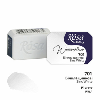 Rosa Gallery Farba Akwarelowa Zinc White 701 2,5 Ml