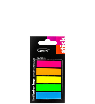 Grand Zakładki Indeksujące Proste 5kol Gr-087-25