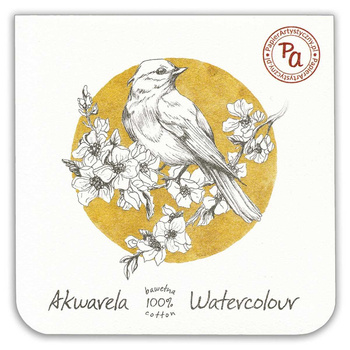 Pa Blok Do Akwareli 15x15cm 200g 20a Cold Pressed Skowronek 4015