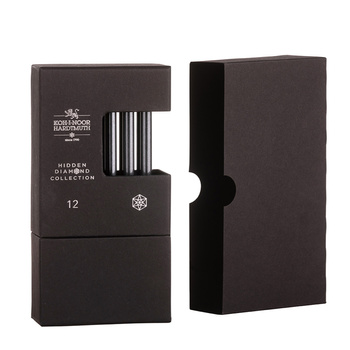 Koh-i-noor Zestaw Ołówków Grafitowych 8916 12 Szt. Progresso Hidden Diamond