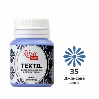 Rosa Talent Farba Do Tkanin Jeans 35 20 Ml