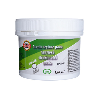 Koh-i-noor Akrylowa Pasta Strukturalna - Biała- 150 Ml