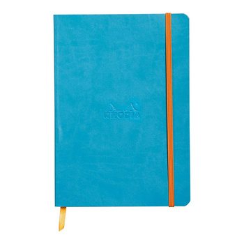 Rhodia Notes A5 90g 80k Miękka Oprawa Linia Turquoise