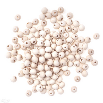 Dp Craft Koraliki Kulki Drewniane 10 Mm 120 Szt.