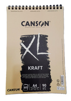 Canson Blok Szkicowy XL Kraft A4 90g 60a