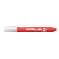 Shachihata Marker Artline Decorite 1 Mm Red