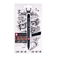 Sakura Zestaw Pigma Micron Black 6szt Poxsdkb6