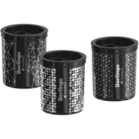 Berlingo Temperówka Podwójna Double Black 7-10mm