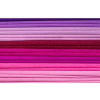 Happy Color Bibuła Marszczona 25x200cm 10szt. Mix Rose