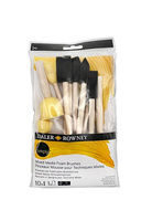 Rowney Zestaw Pędzli Gąbkowych 10szt Mix 216650210