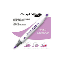 Graph'it Go! Marker Akrylowy Dwustronny Lavender 6140