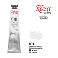 Rosa Gallery Farba Olejna Titanium White 101 45 Ml