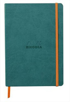Rhodia Notes A5 90g 80k Miękka Oprawa Linia Peacock