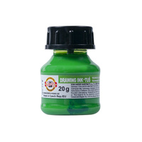 Koh-i-noor Tusz Kreślarski  Fluorescencyjny 1417905  Zielony  20 G.