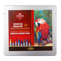 Koh-i-noor Kredki Progresso 8784 Aquarell 24 Kol.