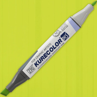 Kuretake Marker Kurecolor Twin Yellow Green 125