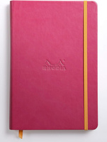 Rhodia Notes A5 90g 96k Twarda Oprawa Linia Malinowy