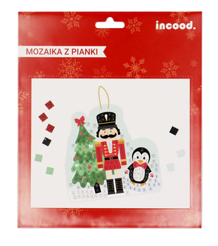 Incood Mozaika Z Pianki Świąteczna - Dziadek Do Orzechów